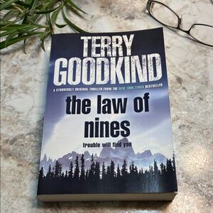 The Law of Nines by Terry Goodkind; Softcover Novel; Thriller; Fiction